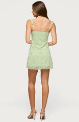 Edikted Stephanie Lace Mini Dress