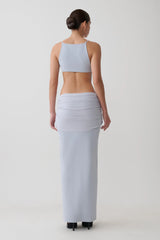 Nathaelie Sleeveless Maxi Dress - Sky Blue