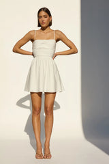Perfect Stranger Sea Breeze Mini Dress White